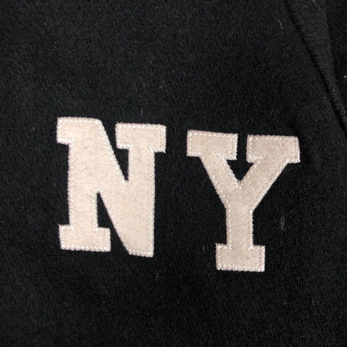 New York Post Vintage 90s Canyon NYC Streetstyle Wool Letterman Jacket Size US M / EU 48-50 / 2 - 4 Thumbnail