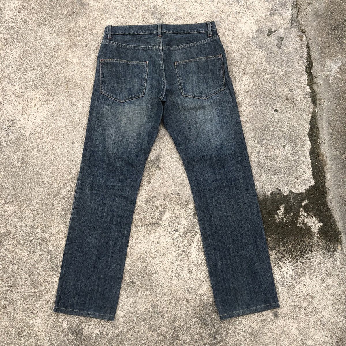 Japanese Brand × Vintage 🔥Rare🔥🇯🇵Hare Exclusive Design Stoned Wash Rips Denim Jeans Size US 32 / EU 48 - 4 Thumbnail