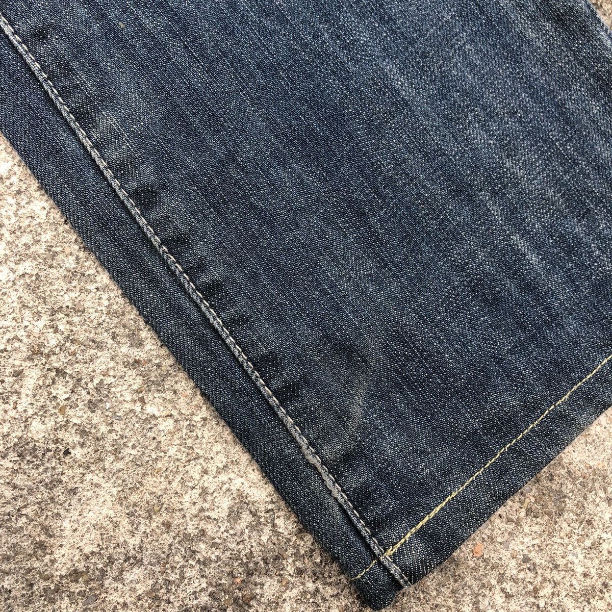 Japanese Brand × Vintage 🔥Rare🔥🇯🇵Hare Exclusive Design Stoned Wash Rips Denim Jeans Size US 32 / EU 48 - 8 Thumbnail