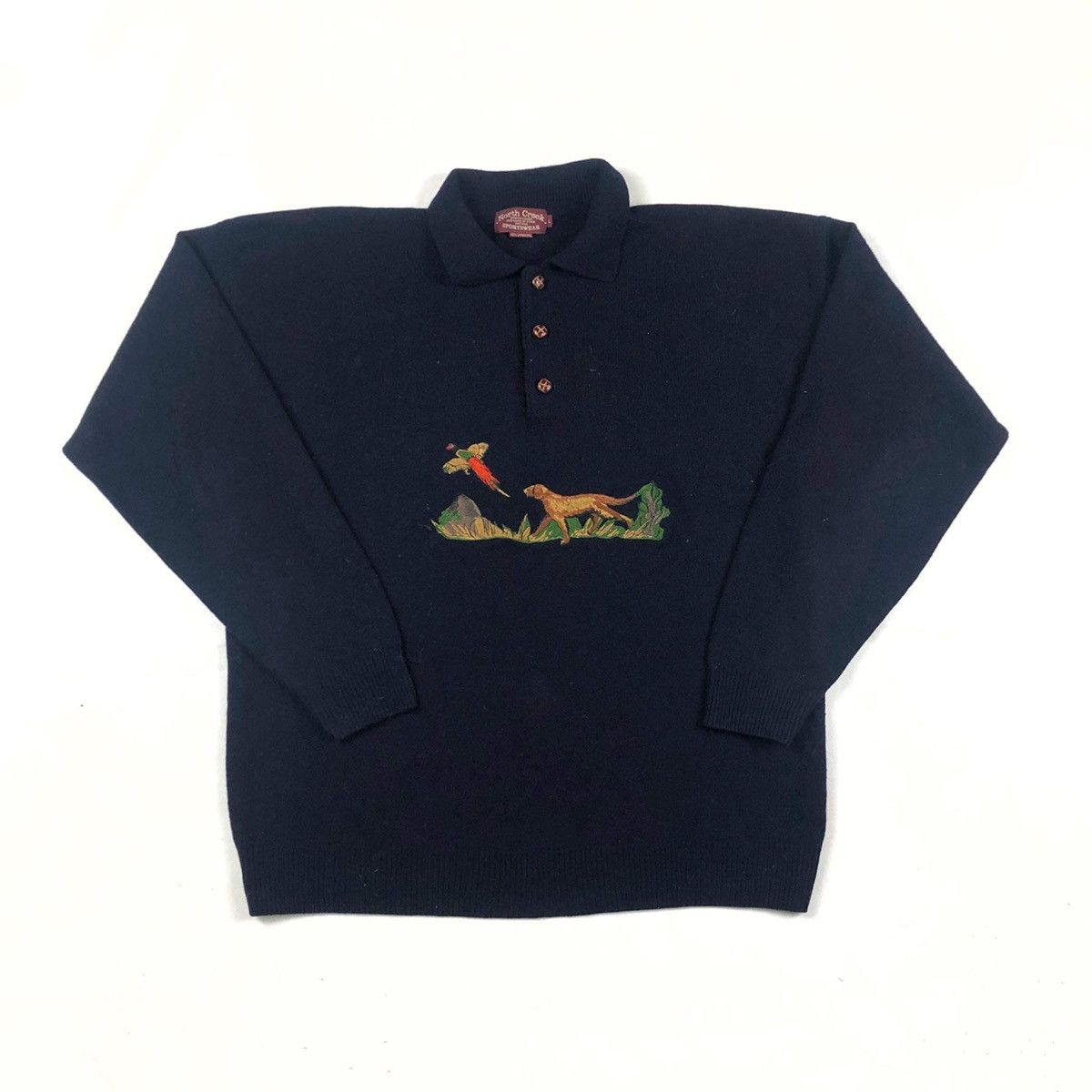 Vintage Vintage sweatshirt hoodie retro 90s Size US L / EU 52-54 / 3 - 7 Thumbnail