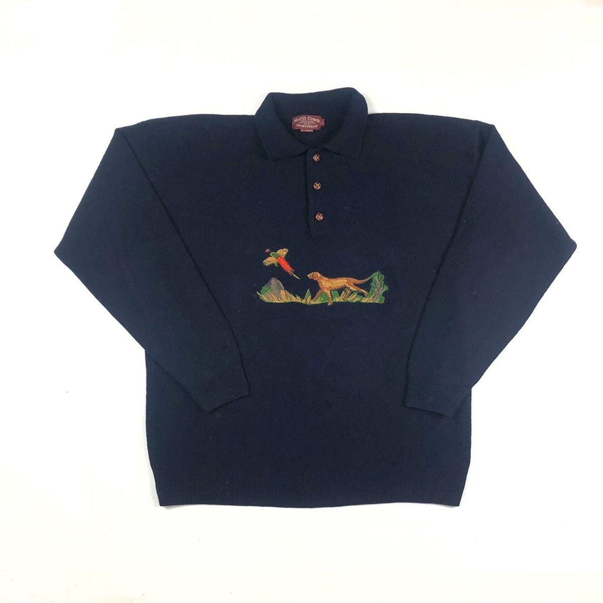 Vintage Vintage sweatshirt hoodie retro 90s Size US L / EU 52-54 / 3 - 4 Thumbnail
