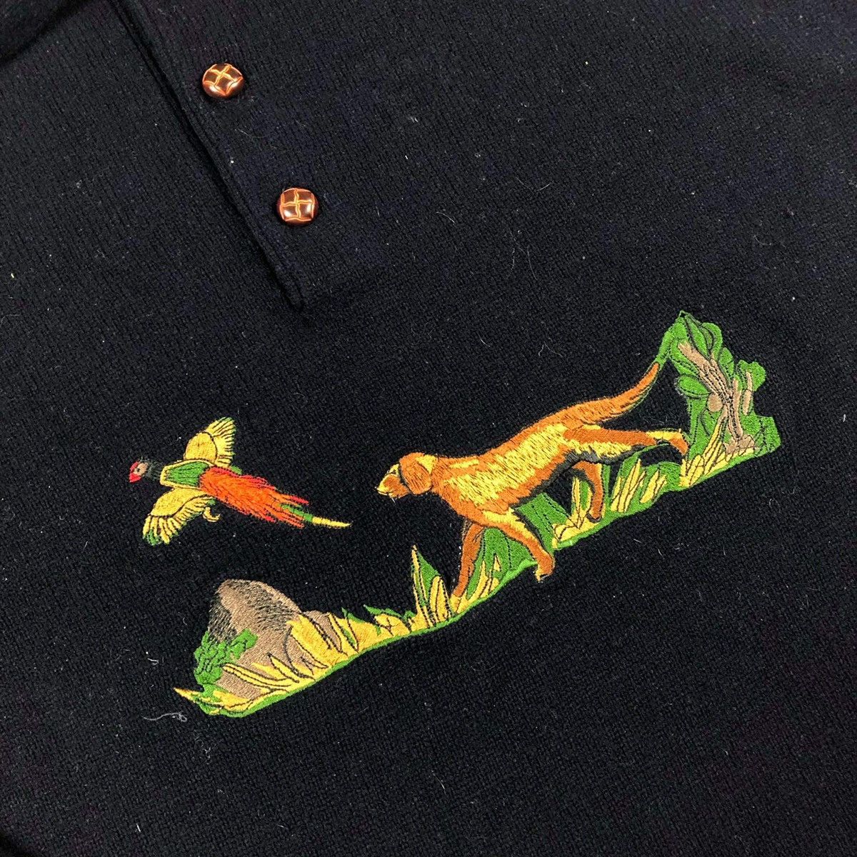 Vintage Vintage sweatshirt hoodie retro 90s Size US L / EU 52-54 / 3 - 3 Thumbnail