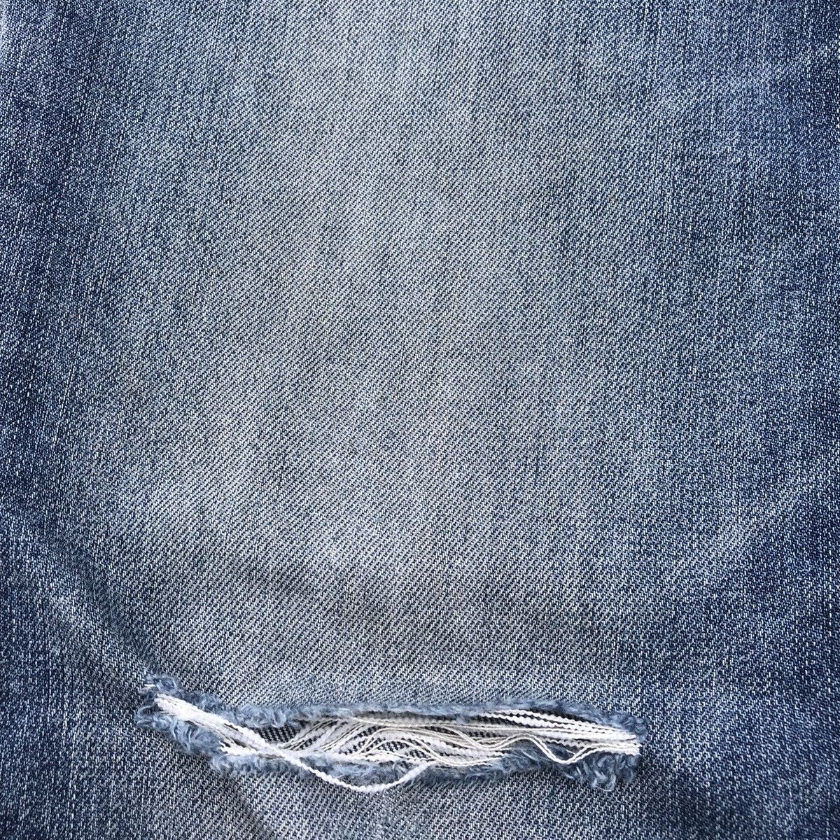 Edwin × Vintage 🔥Rare🔥Vintage Edwin Jeanism Stoned Wash Rips Denim Jeans Size US 31 - 8 Thumbnail