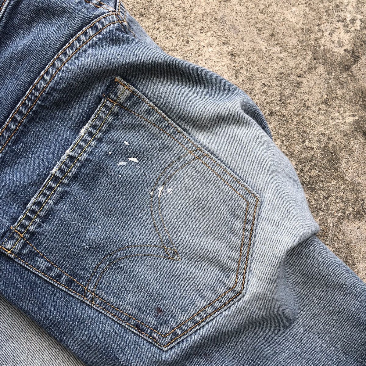 Levi's × Vintage 🔥Rare🔥Levis 505 Stoned Wash Splash Paint Rips Denim Jeans Size US 30 / EU 46 - 12 Thumbnail