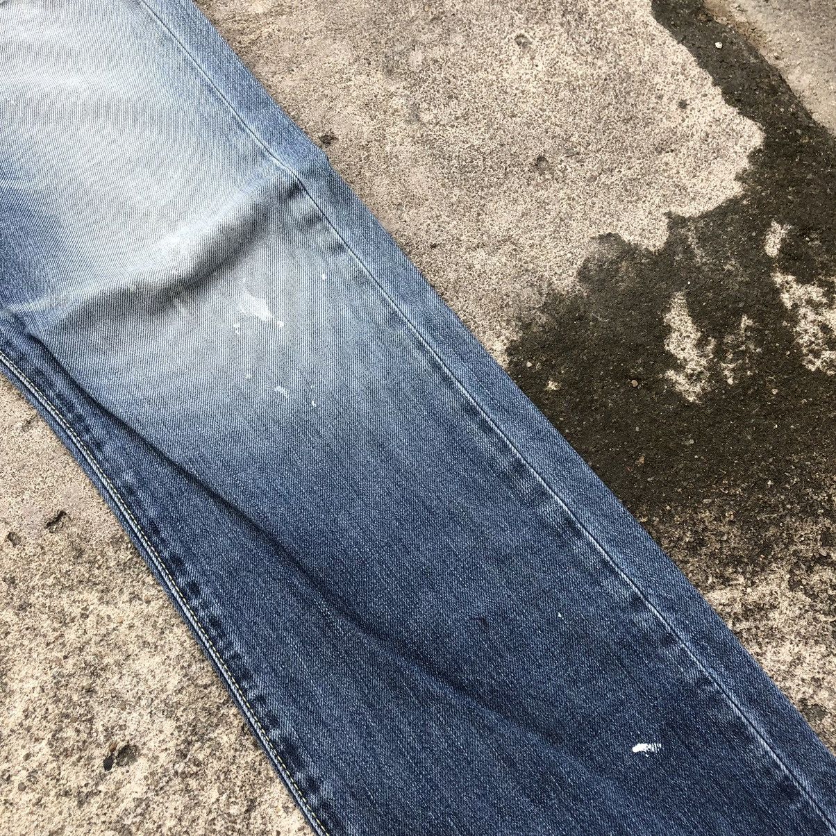Levi's × Vintage 🔥Rare🔥Levis 505 Stoned Wash Splash Paint Rips Denim Jeans Size US 30 / EU 46 - 8 Thumbnail