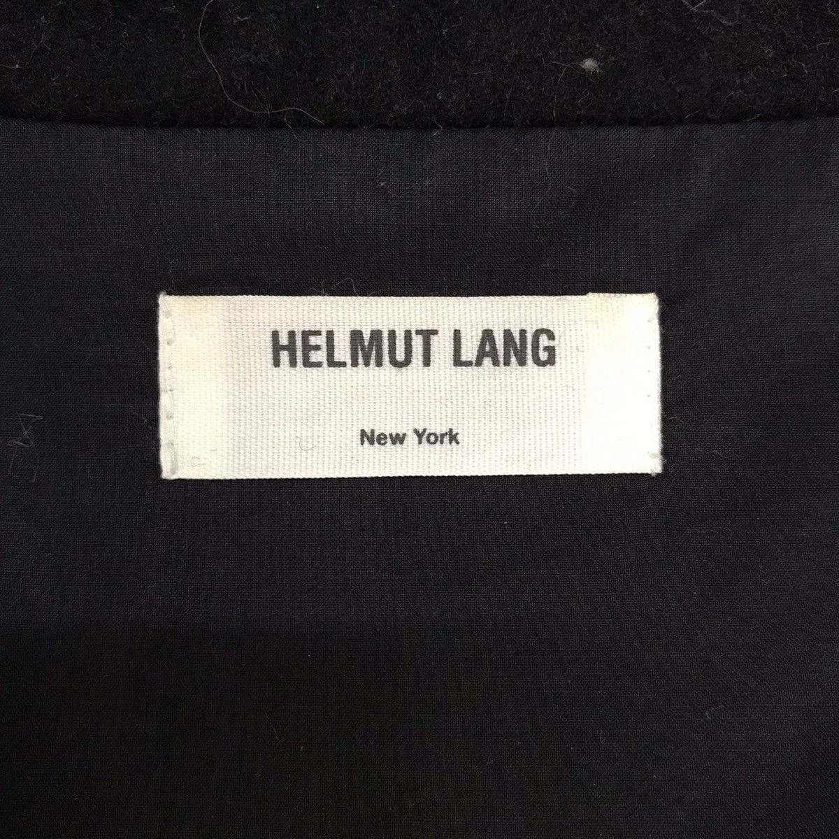 Helmut Lang Helmut Lang New York Wool Nylon Women Jacket Size ONE SIZE - 17 Thumbnail