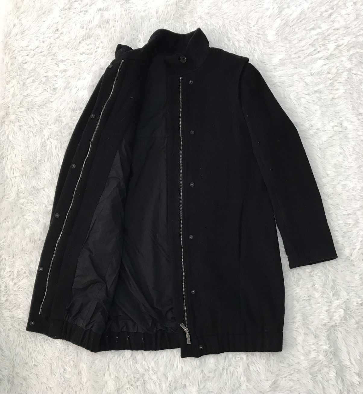 Helmut Lang Helmut Lang New York Wool Nylon Women Jacket Size ONE SIZE - 15 Thumbnail