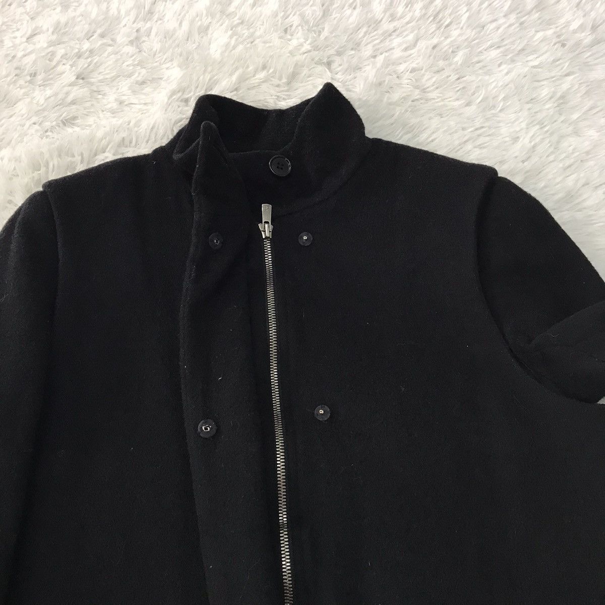 Helmut Lang Helmut Lang New York Wool Nylon Women Jacket Size ONE SIZE - 7 Thumbnail