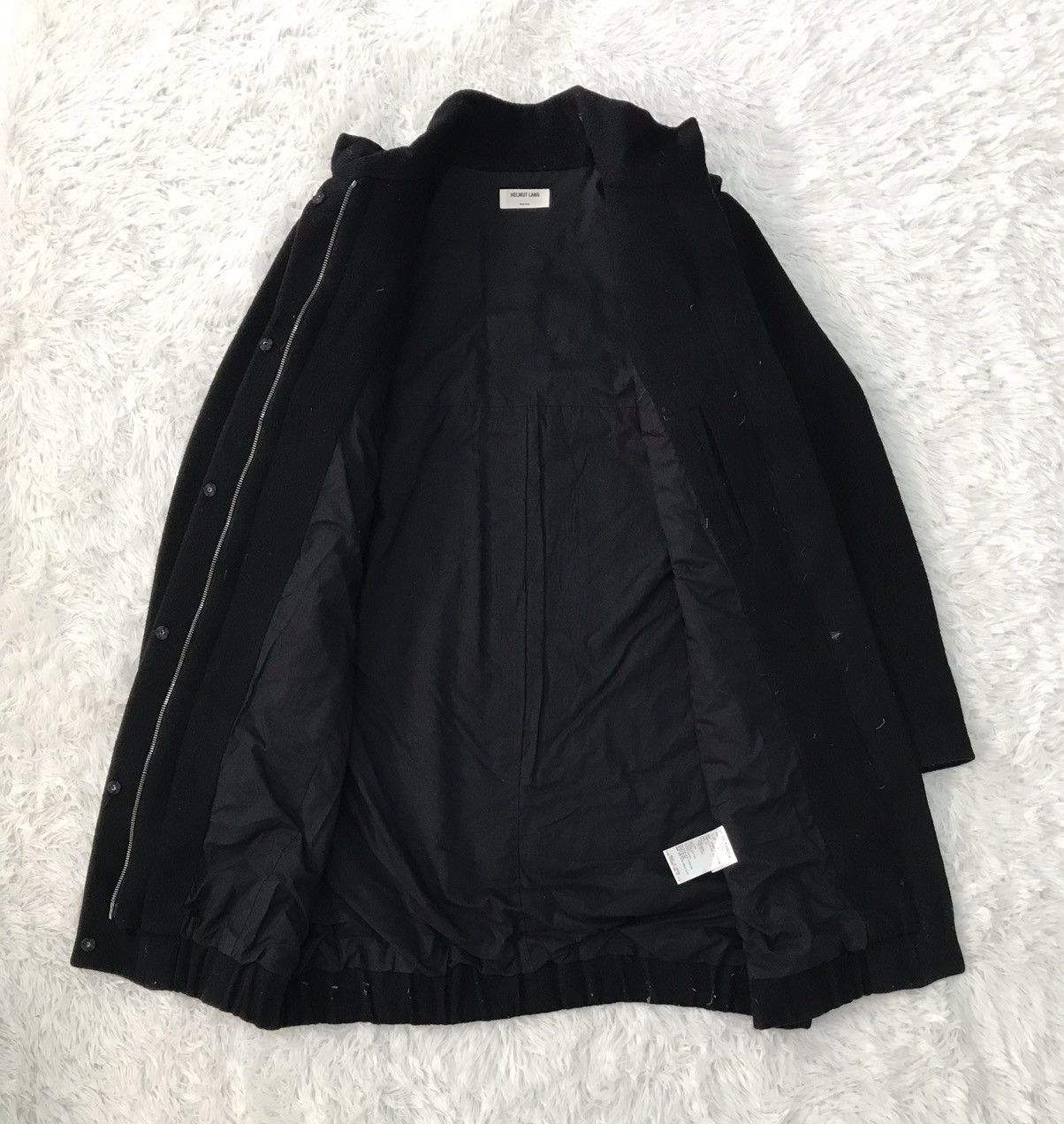Helmut Lang Helmut Lang New York Wool Nylon Women Jacket Size ONE SIZE - 16 Thumbnail
