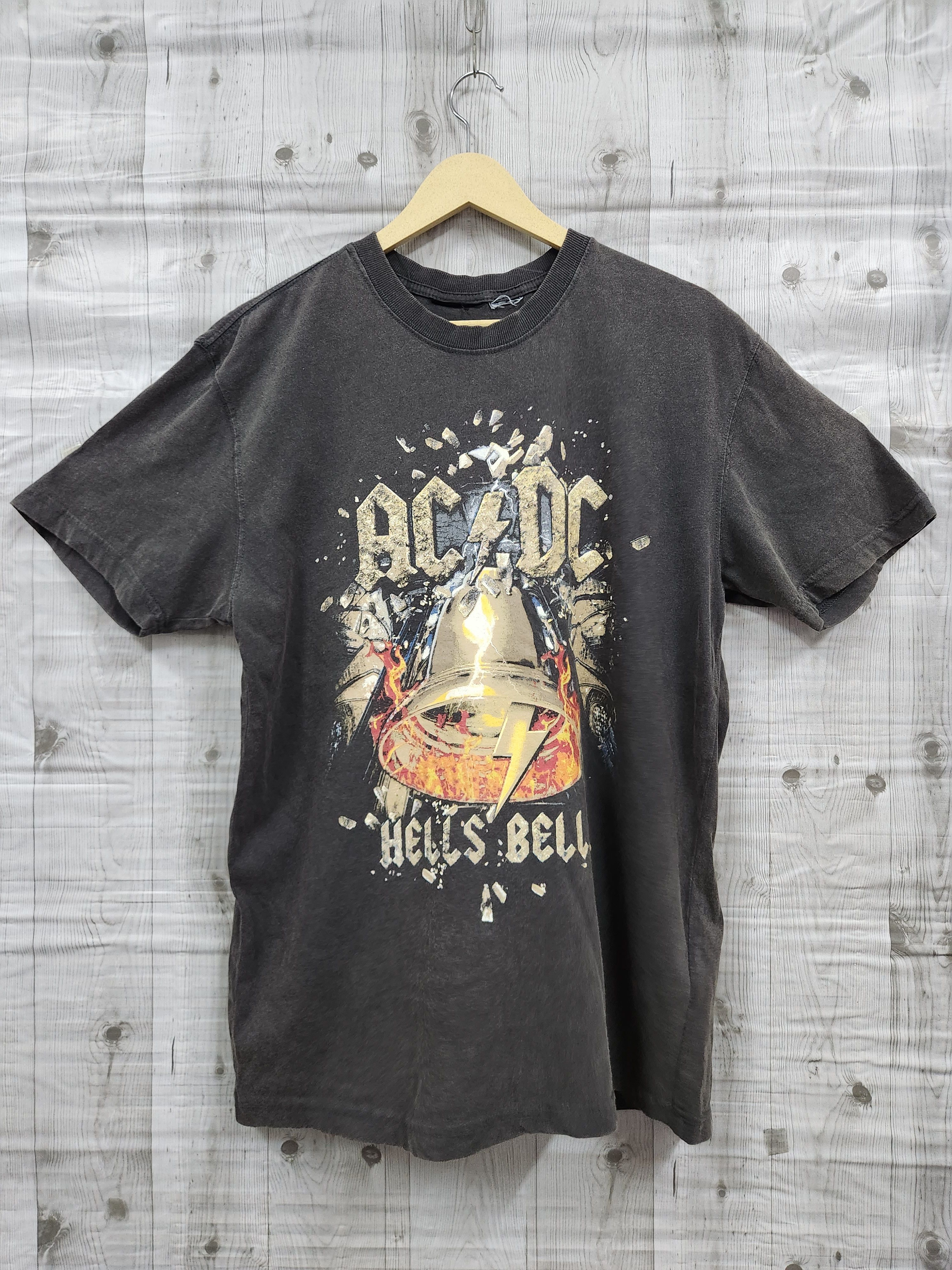 AC/DC × Band Tees ACDC Hells Bells Rock Tees Size US M / EU 48-50 / 2 - 1 Thumbnail