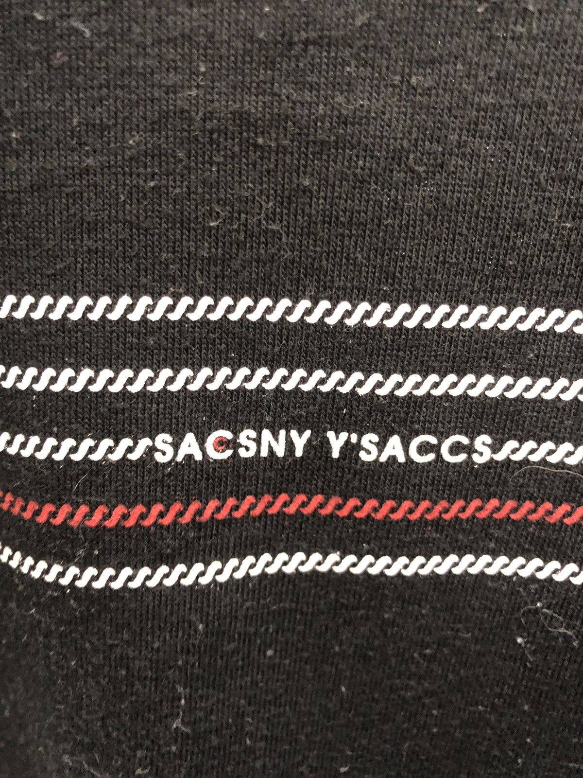 Yohji Yamamoto Vintage SACSNY YSACCS by Yohji Yamamoto long sleeve tees Size US M / EU 48-50 / 2 - 6 Thumbnail