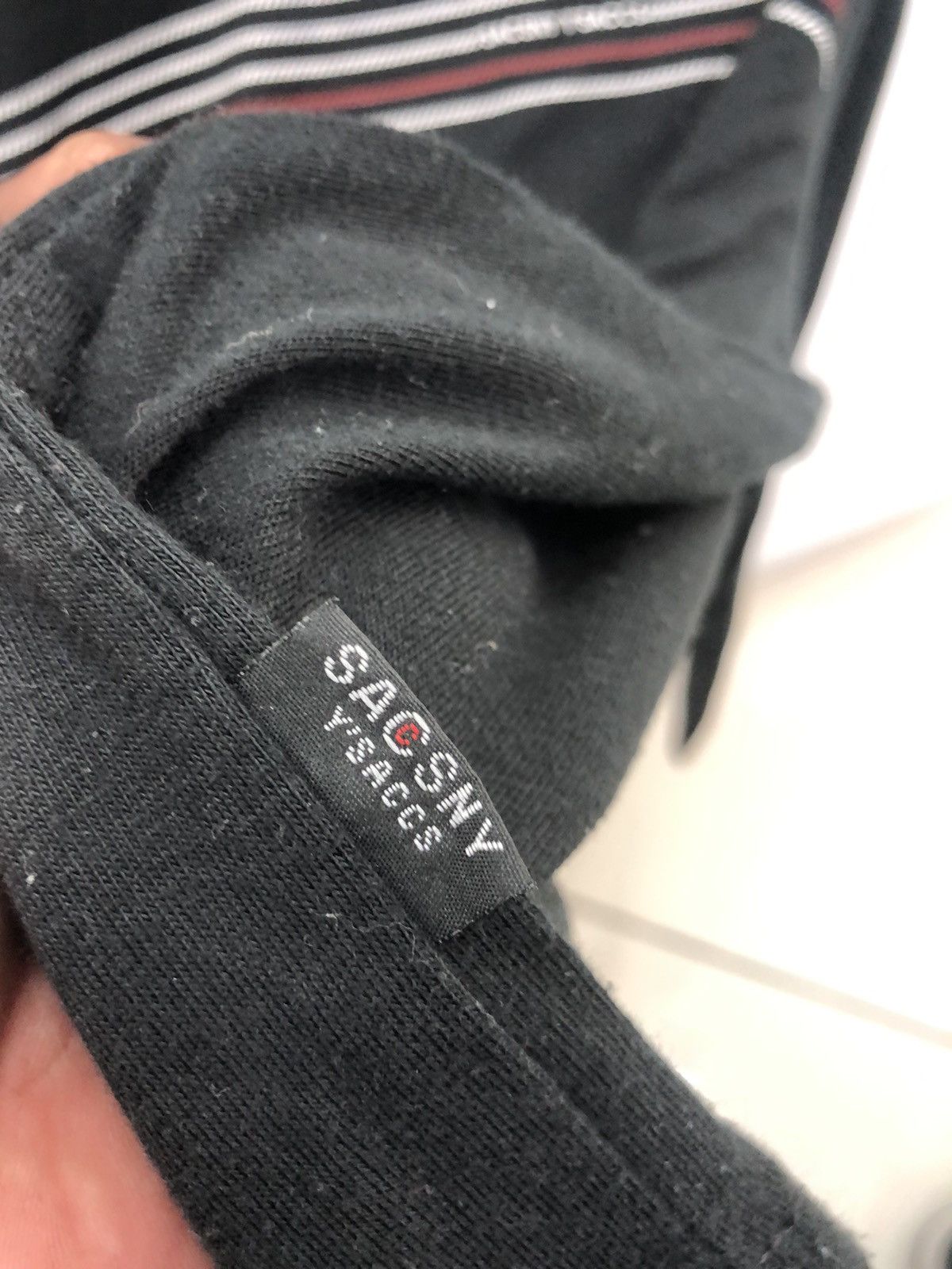 Yohji Yamamoto Vintage SACSNY YSACCS by Yohji Yamamoto long sleeve tees Size US M / EU 48-50 / 2 - 5 Thumbnail