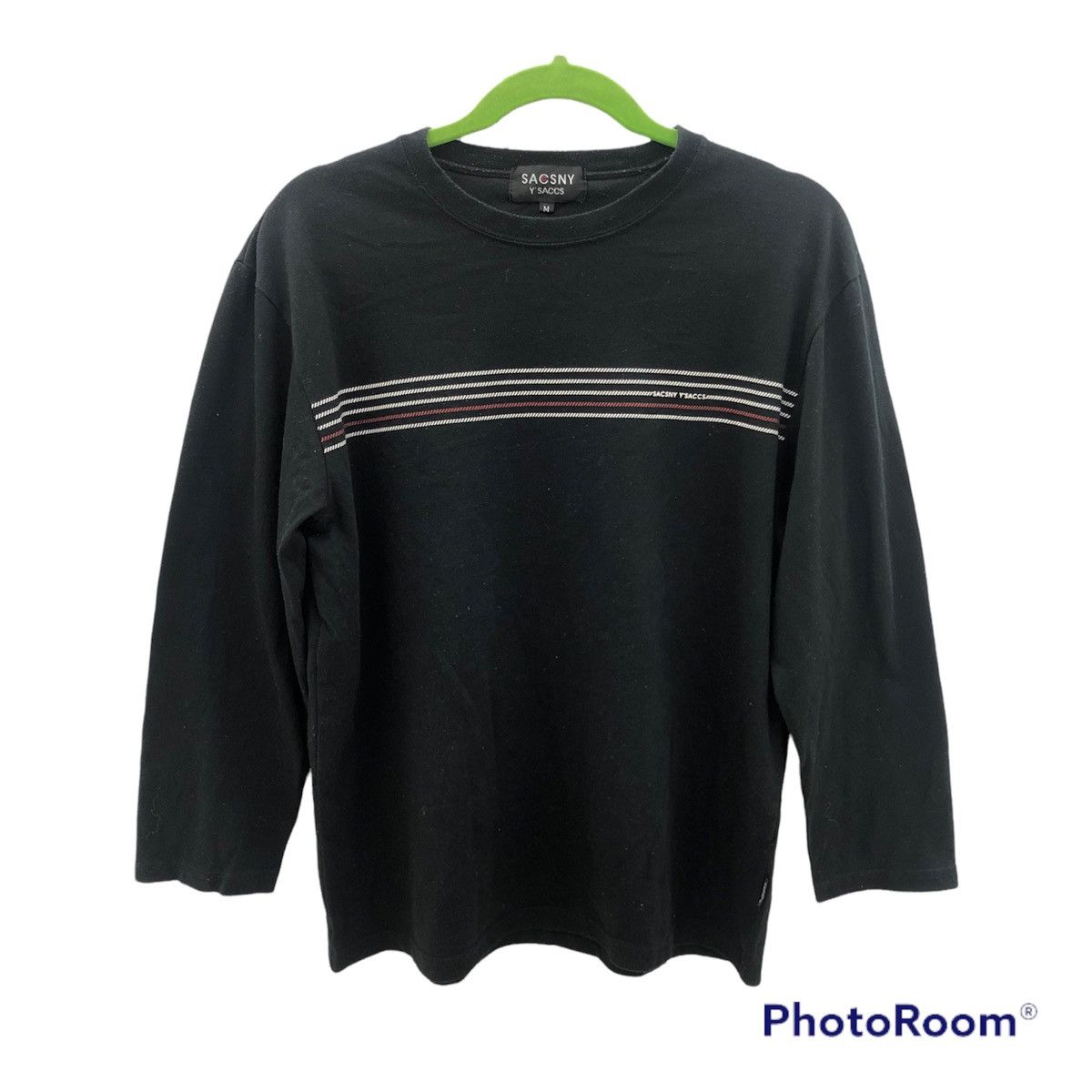 Yohji Yamamoto Vintage SACSNY YSACCS by Yohji Yamamoto long sleeve tees Size US M / EU 48-50 / 2 - 1 Thumbnail