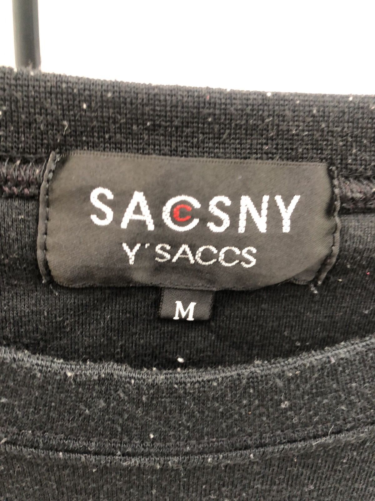 Yohji Yamamoto Vintage SACSNY YSACCS by Yohji Yamamoto long sleeve tees Size US M / EU 48-50 / 2 - 3 Thumbnail