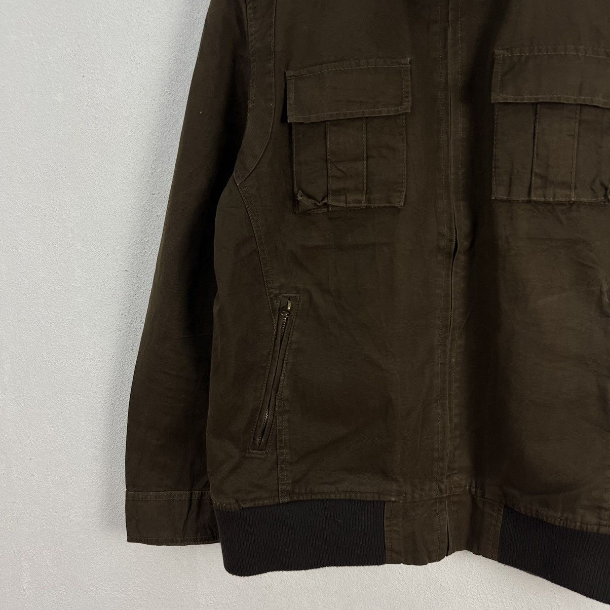 Japanese Brand VINTAGE CARGO JACKET MULTI POCKET TIME FLIES JAPAN FABRIC Size US L / EU 52-54 / 3 - 4 Thumbnail