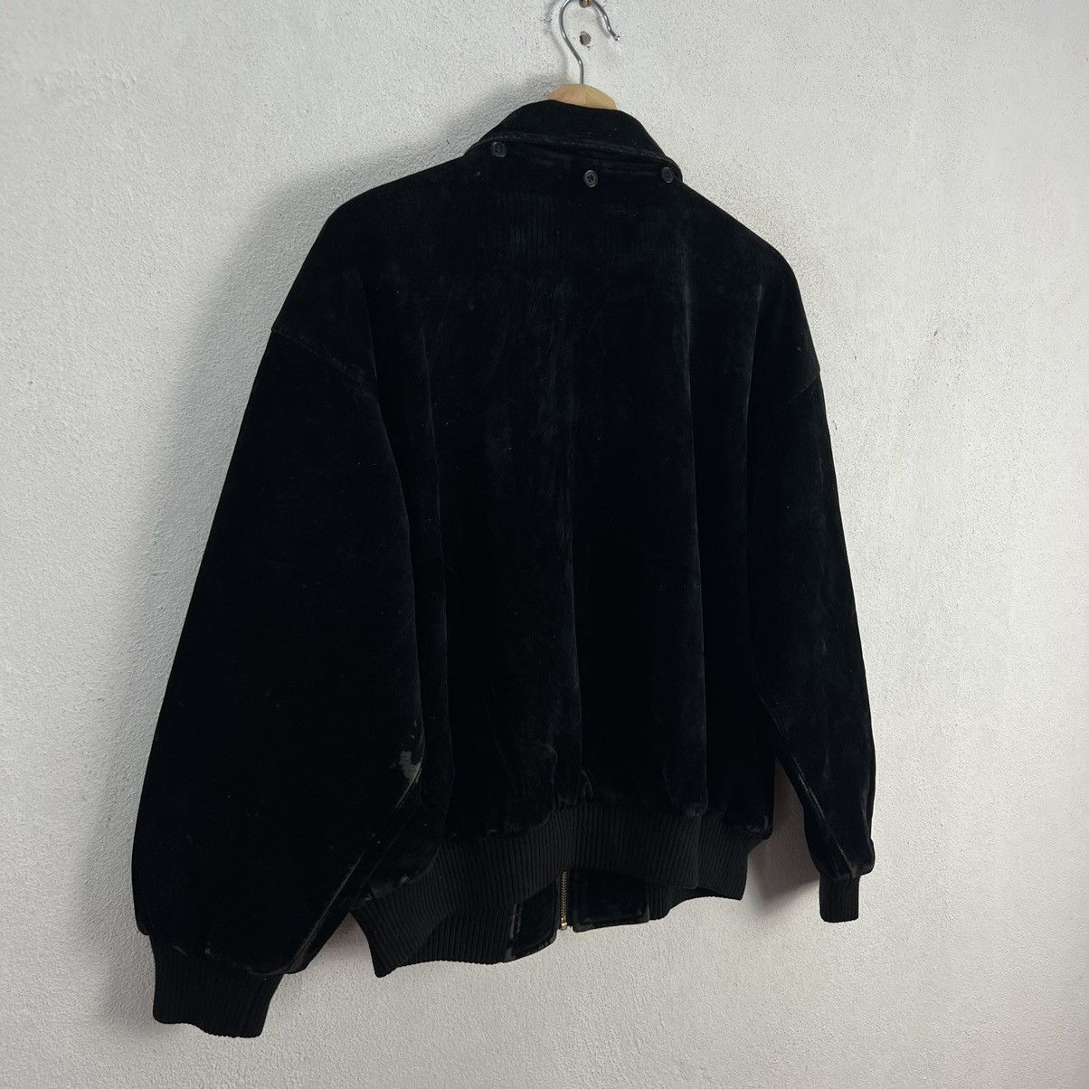 Japanese Brand VINTAGE VELVET JACKET BOMBER STYLE SANTA CRUZ JAPAN Size US M / EU 48-50 / 2 - 8 Thumbnail