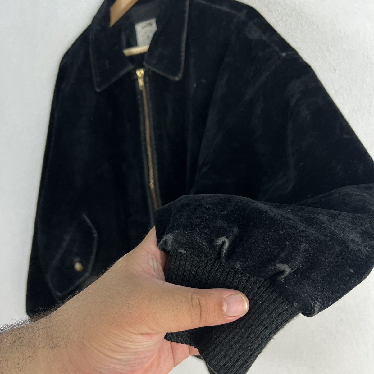 Japanese Brand VINTAGE VELVET JACKET BOMBER STYLE SANTA CRUZ JAPAN Size US M / EU 48-50 / 2 - 5 Thumbnail