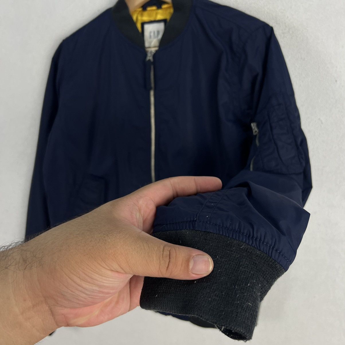 Japanese Brand VINTAGE BOMBER JACKET GAP JAPAN MADE Size US XS / EU 42 / 0 - 6 Thumbnail