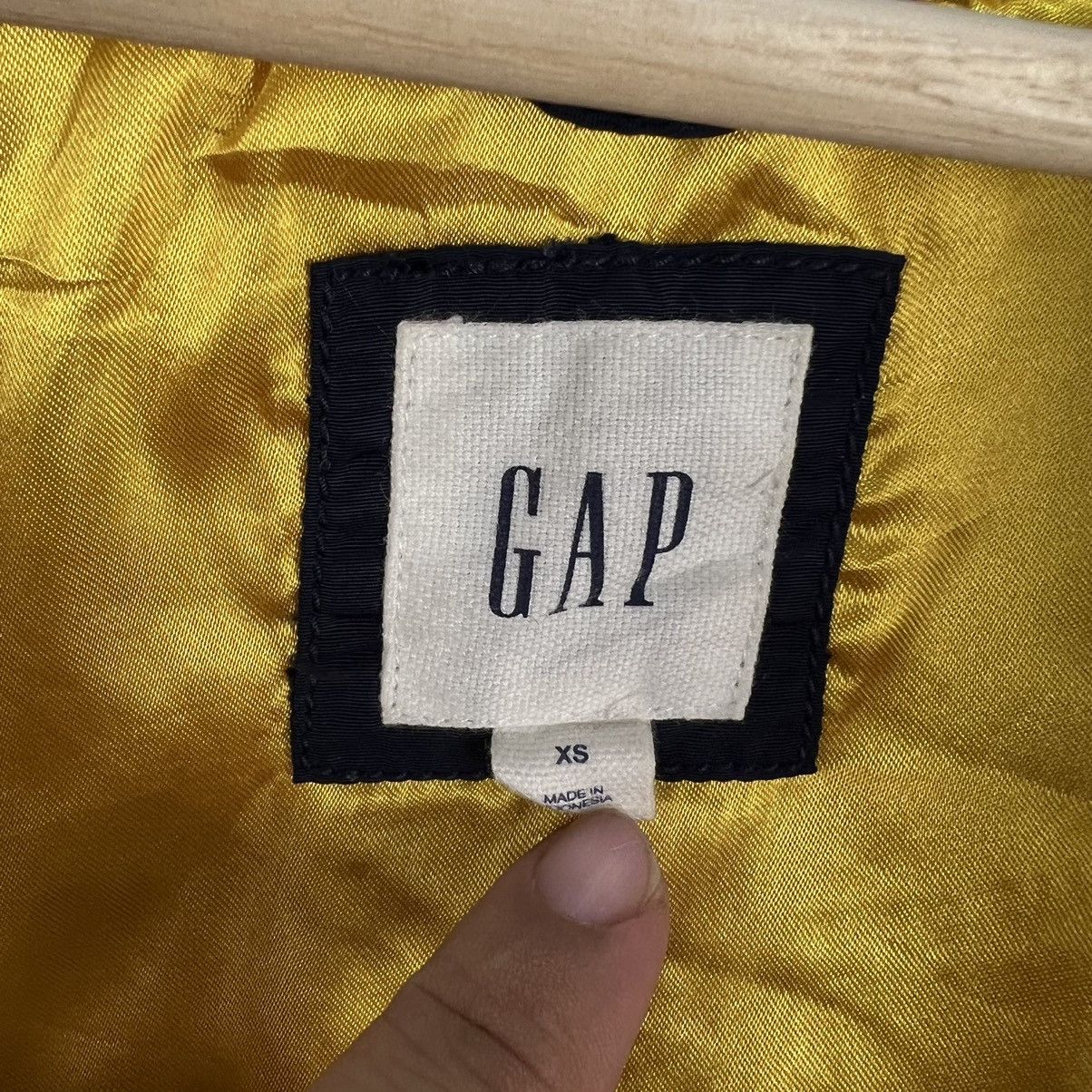 Japanese Brand VINTAGE BOMBER JACKET GAP JAPAN MADE Size US XS / EU 42 / 0 - 9 Thumbnail