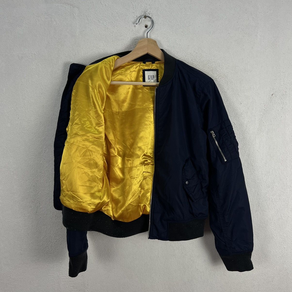 Japanese Brand VINTAGE BOMBER JACKET GAP JAPAN MADE Size US XS / EU 42 / 0 - 8 Thumbnail