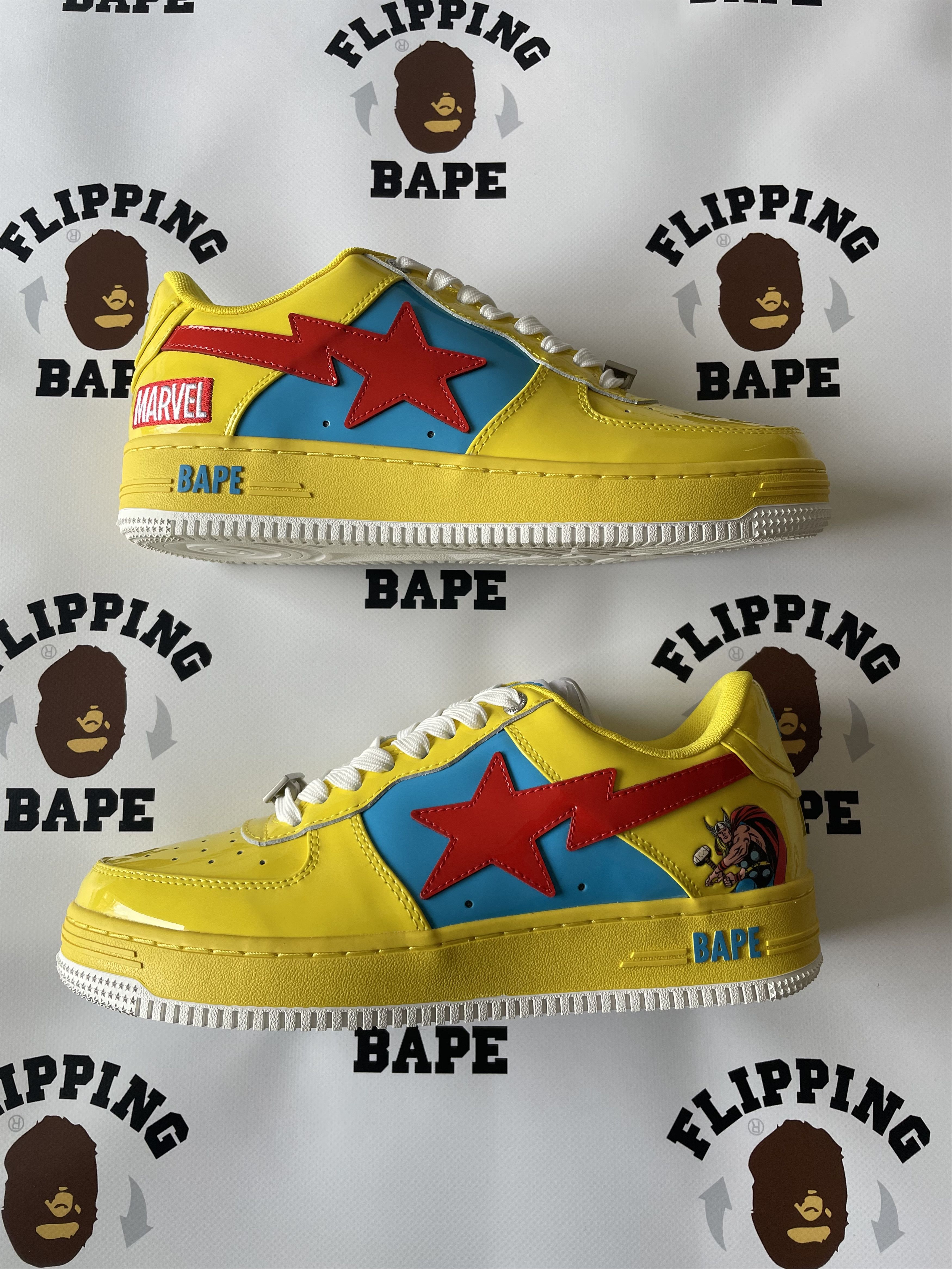 Bape MARVEL BAPE STA THOR Size US 9 / EU 42 - 3 Thumbnail