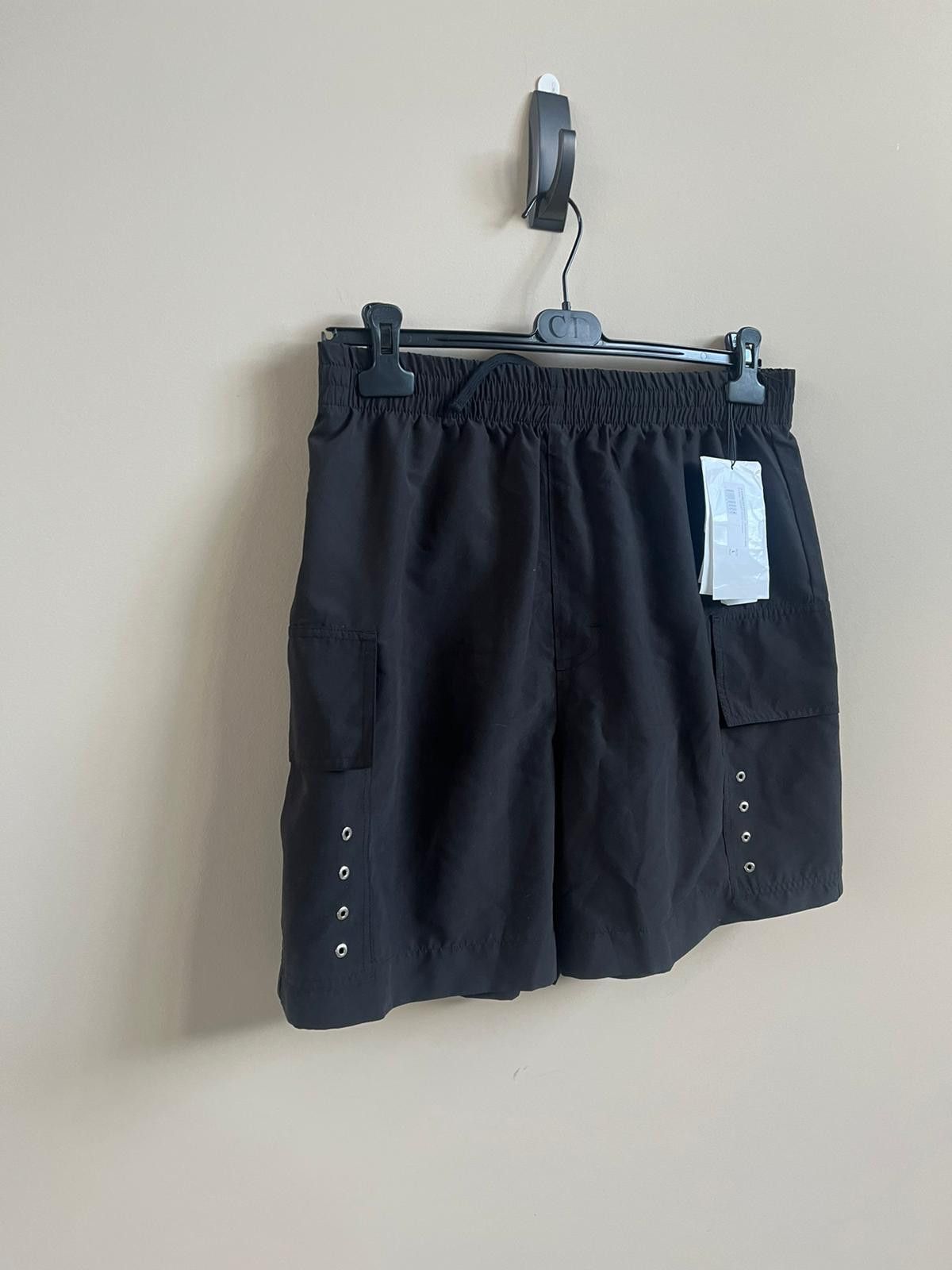 Pre-owned Alyx Cargo Swim Trunks In Black