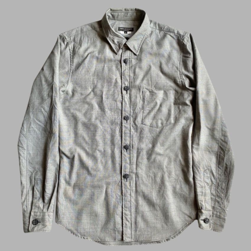 Comme des Garcons SS13 Runway Rubber Buttons Shirt Size US S / EU 44-46 / 1 - 2 Thumbnail