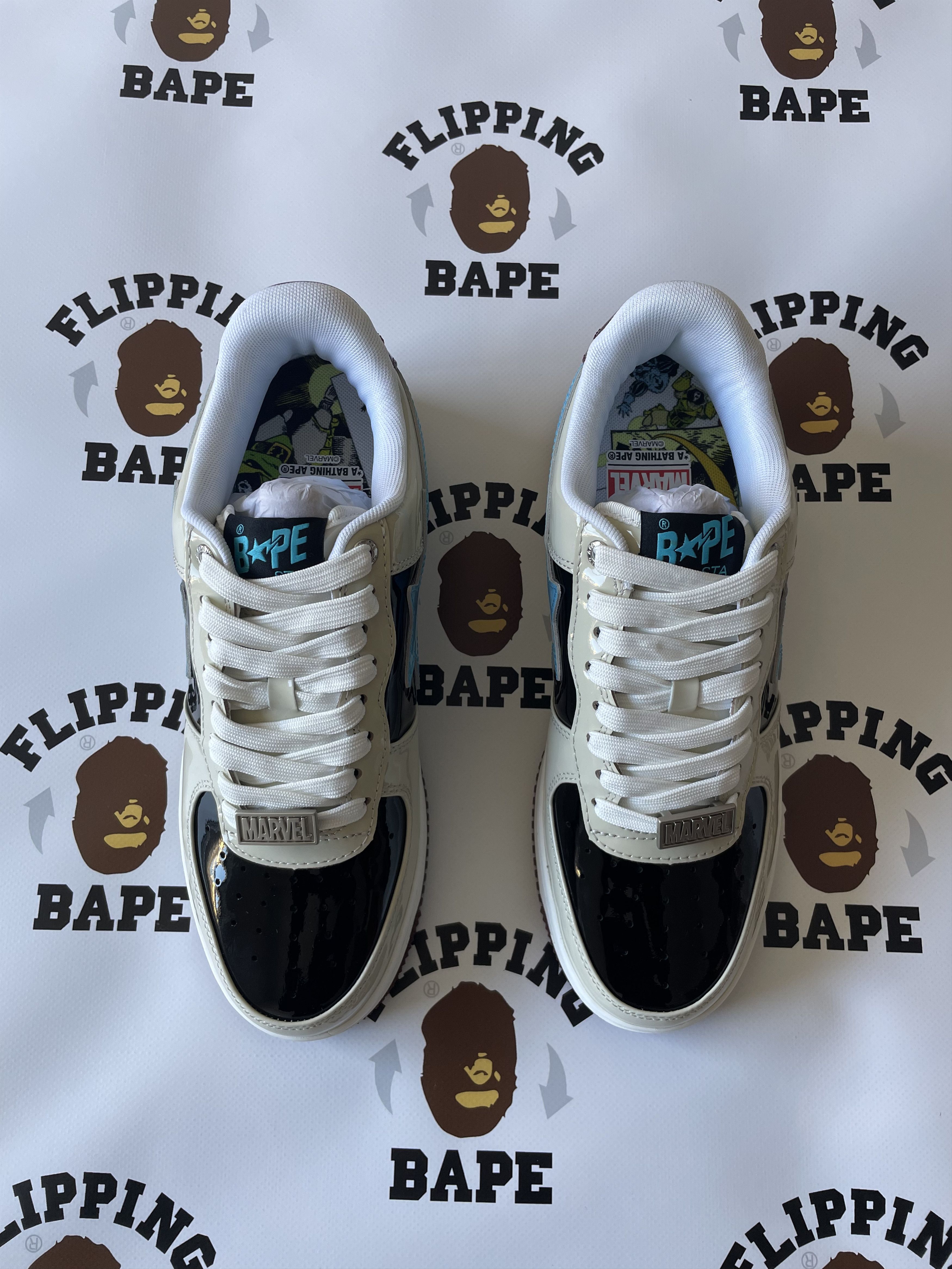 Bape MARVEL BAPE STA ROCKET RACOON Size US 9 / EU 42 - 4 Thumbnail