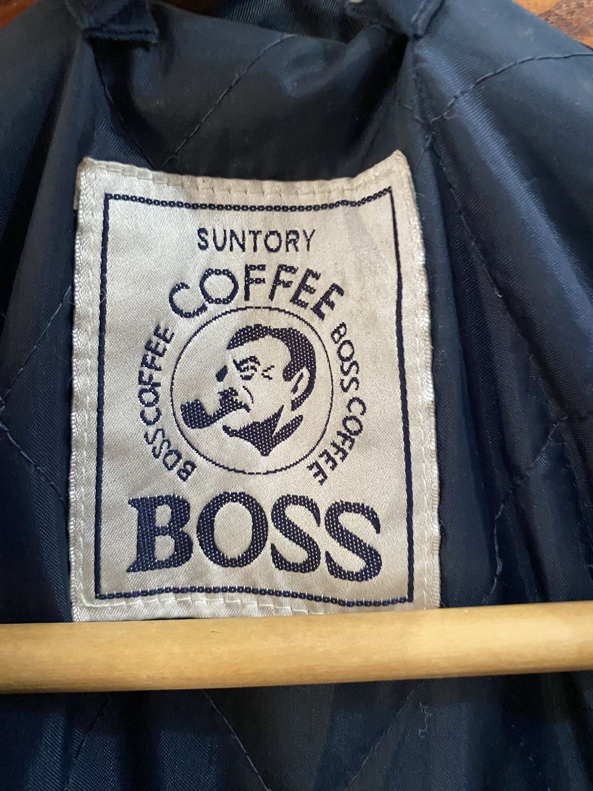 Vintage Vintage Bomber Jacket Suntory Coffee BOSS Size US L / EU 52-54 / 3 - 11 Thumbnail