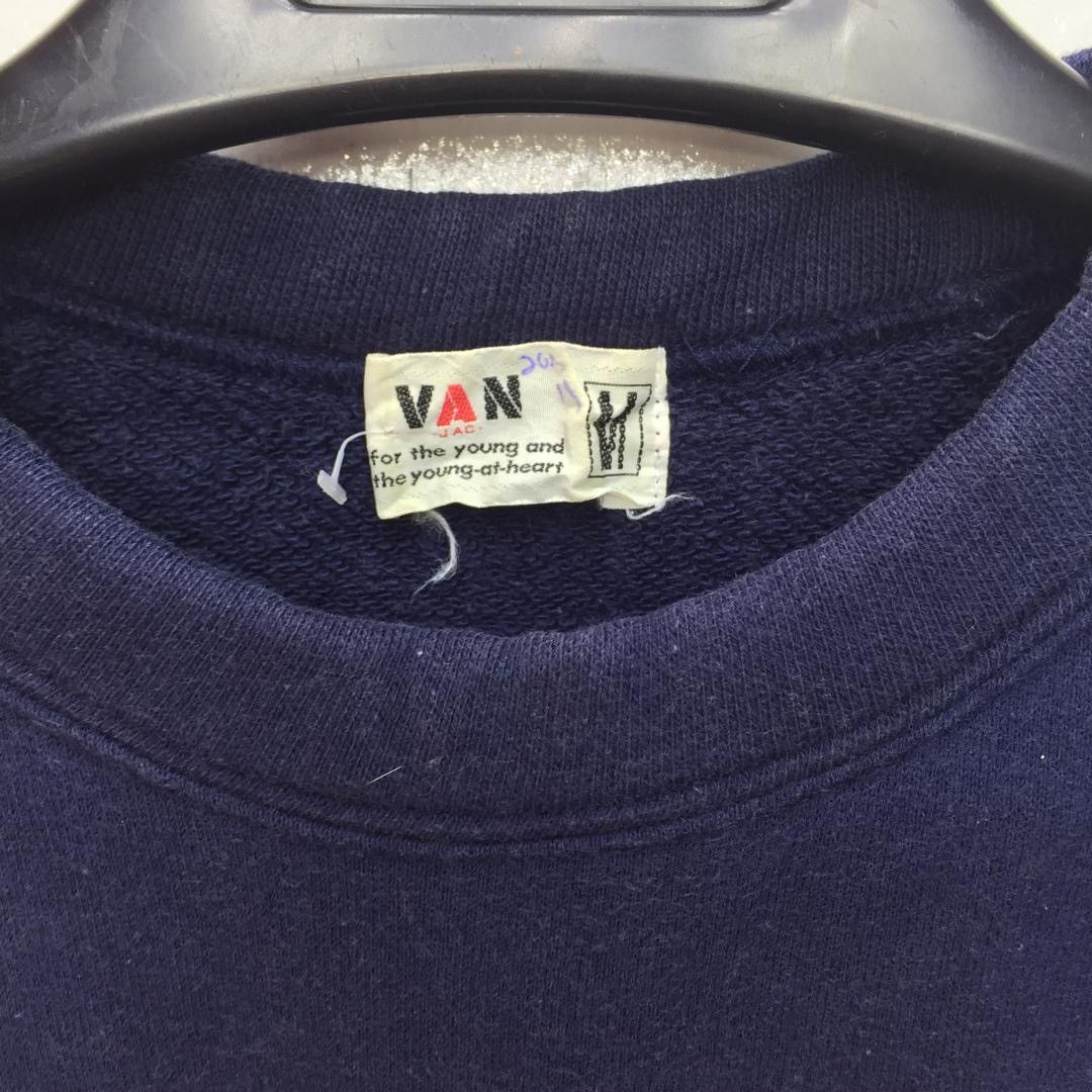 Japanese Brand Vintage Van Jac Spell Out Sweatshirt Size US M / EU 48-50 / 2 - 3 Thumbnail
