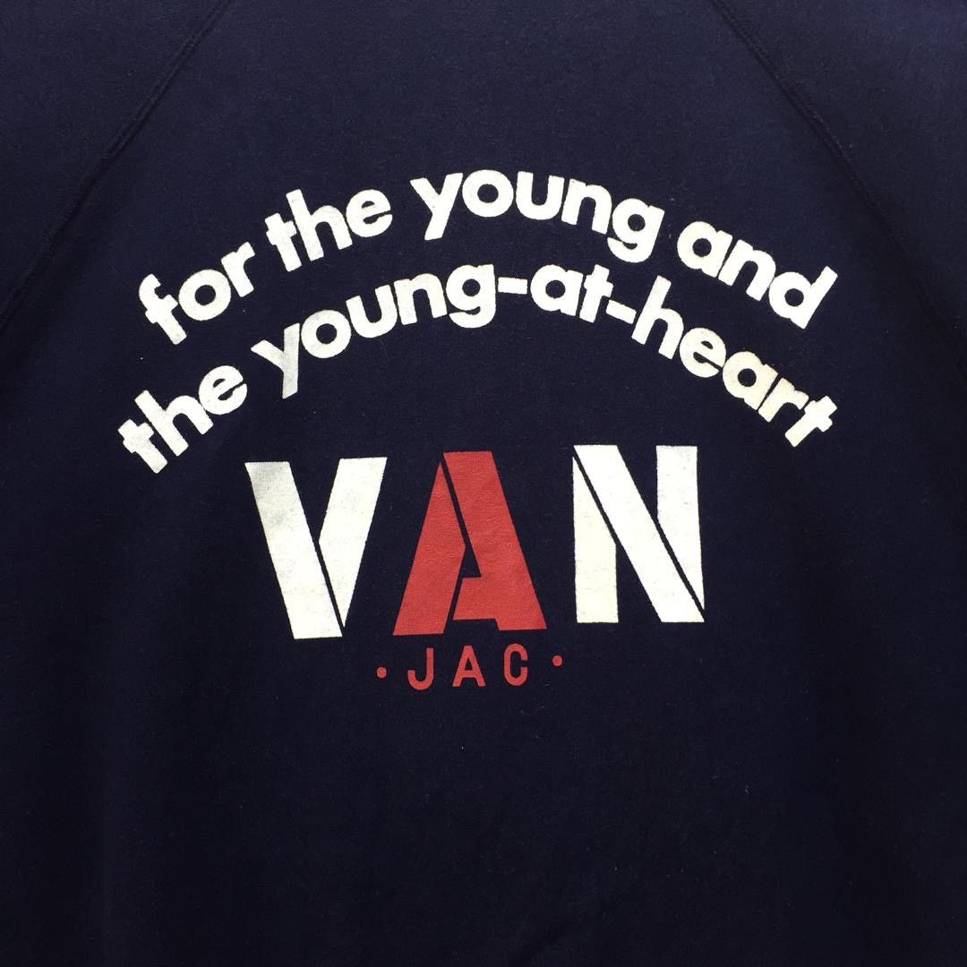 Japanese Brand Vintage Van Jac Spell Out Sweatshirt Size US M / EU 48-50 / 2 - 7 Thumbnail