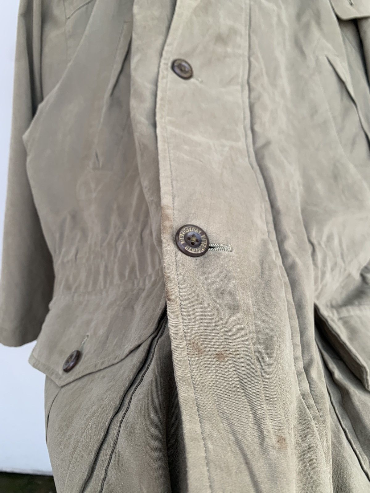 Burberry × Vintage Burberry Nova Check Beige Vintage Double Inner Jacket Size US S / EU 44-46 / 1 - 15 Thumbnail
