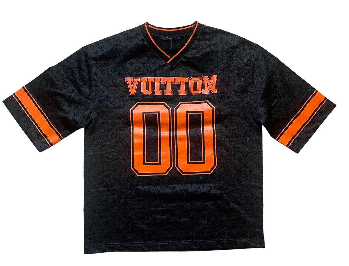 Louis Vuitton Louis Vuitton 2023 Virgil Abloh Monogram Sporty V Neck Tee Grailed