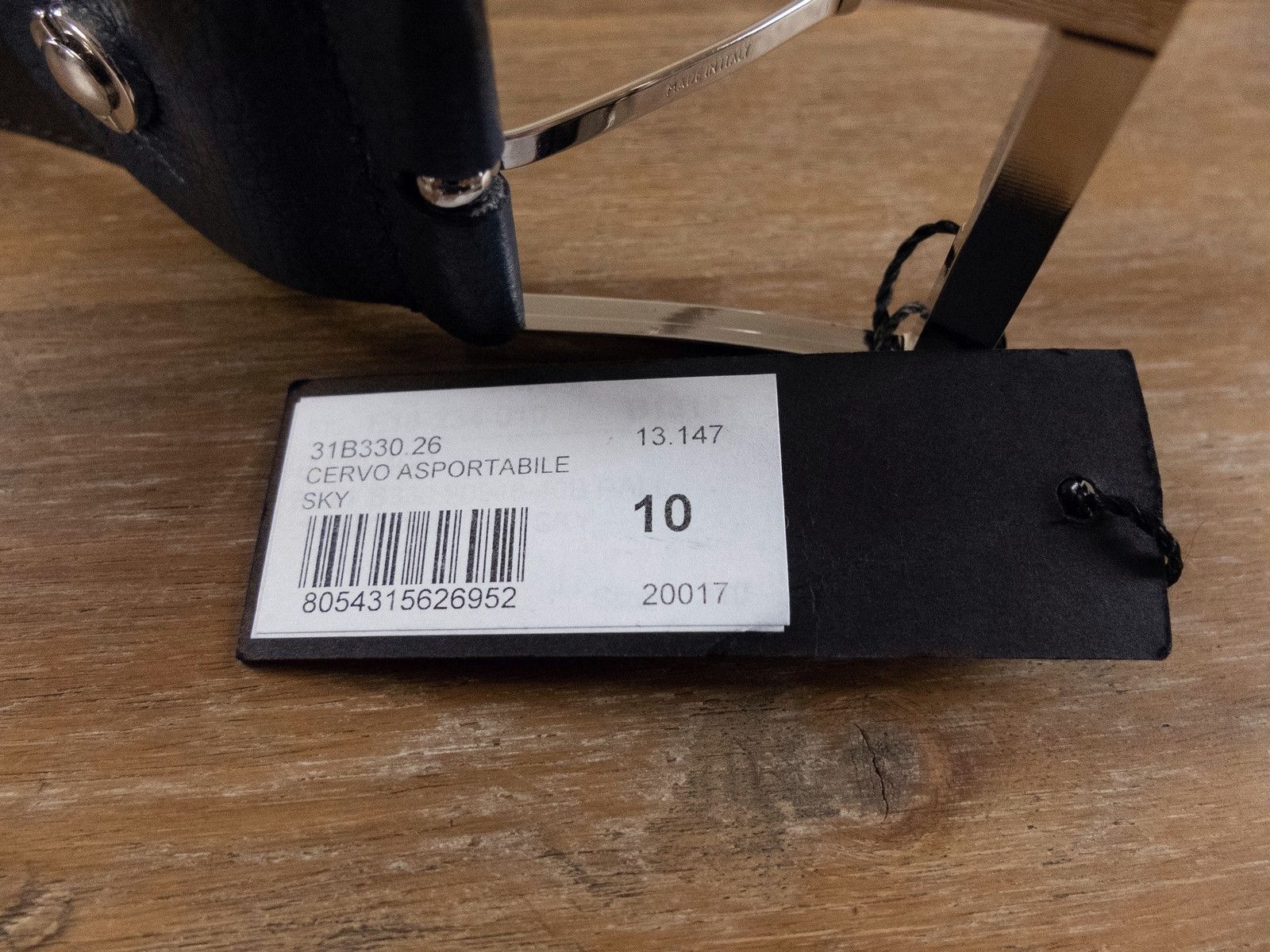 Barrett BARRETT blue leather belt authentic - Size 110 - NWT Size 44 - 4 Thumbnail