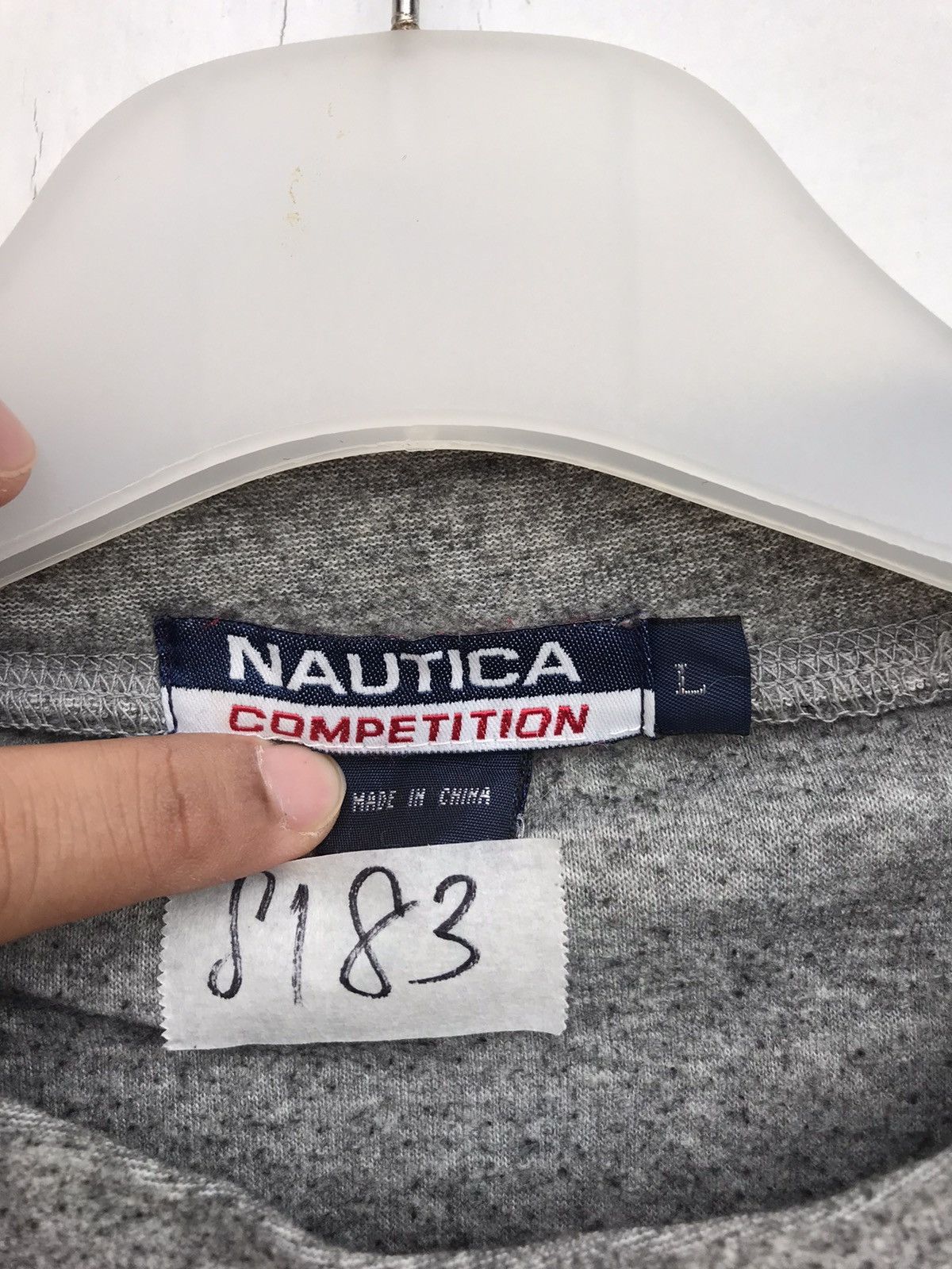 Nautica Vintage Nautica Big Logo Size US L / EU 52-54 / 3 - 4 Thumbnail