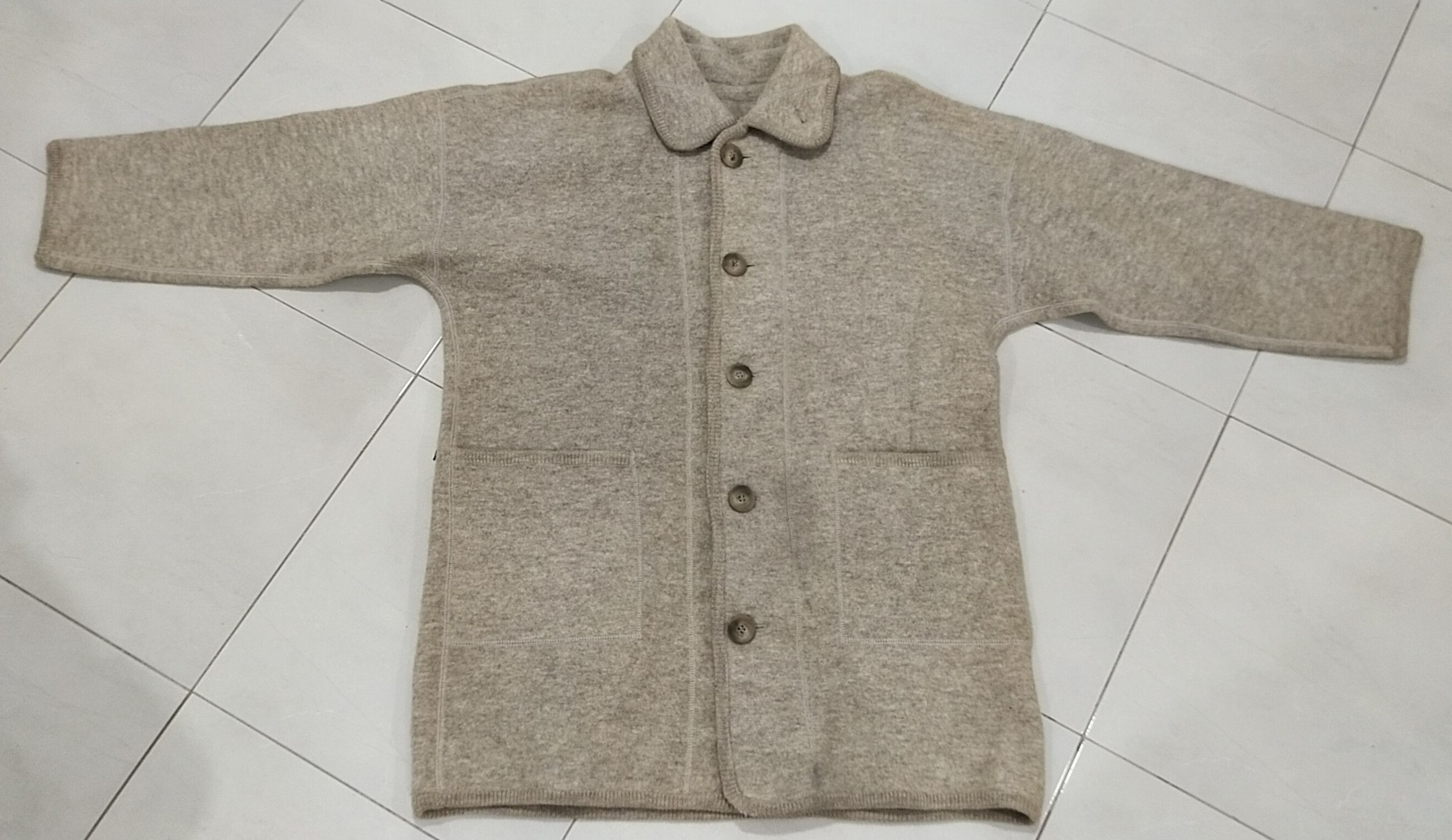 Issey Miyake × Japanese Brand Final Drop Plantation wool jacket Size US L / EU 52-54 / 3 - 1 Thumbnail