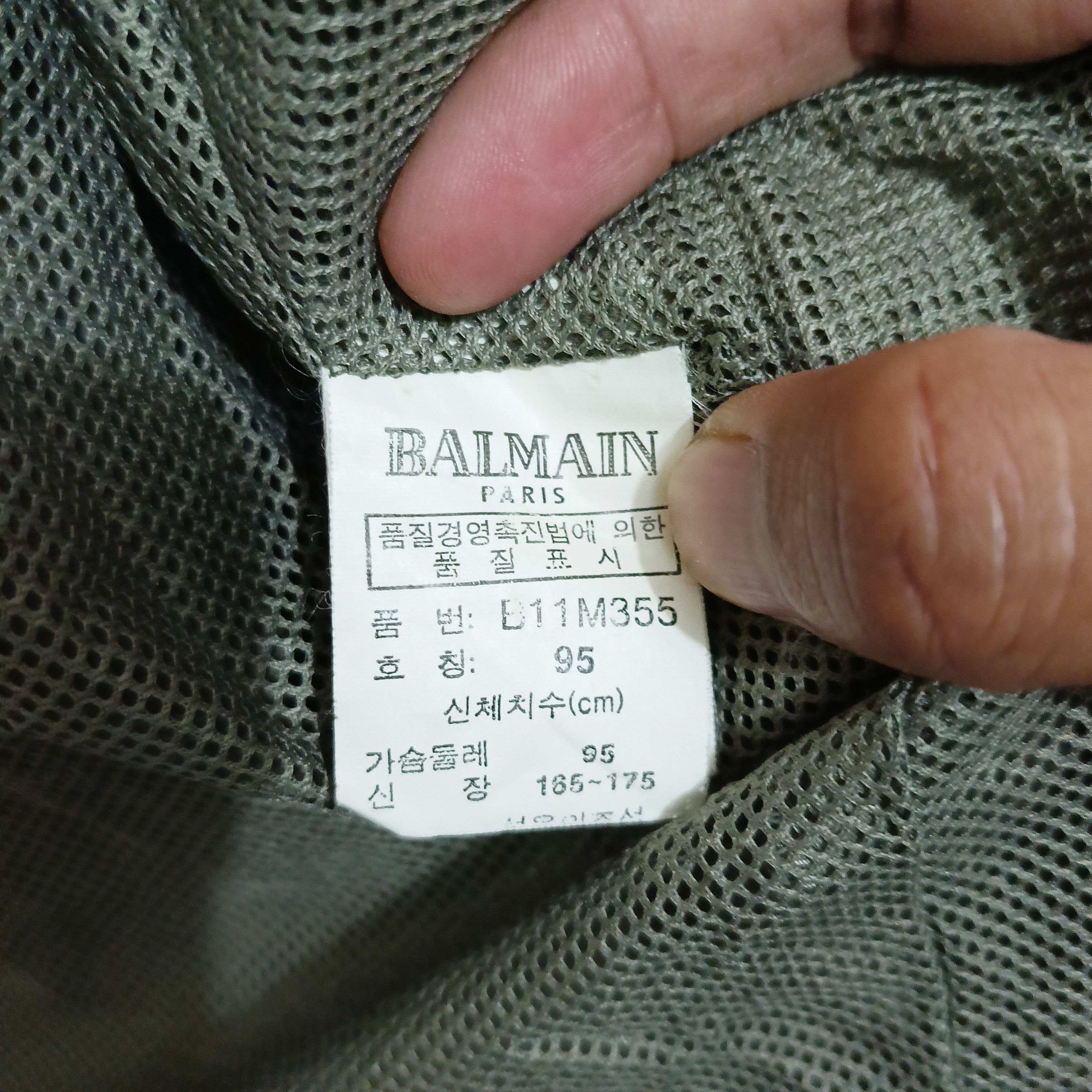 Balmain × Vintage Vintage Balmain Paris Jacket Size US L / EU 52-54 / 3 - 6 Thumbnail