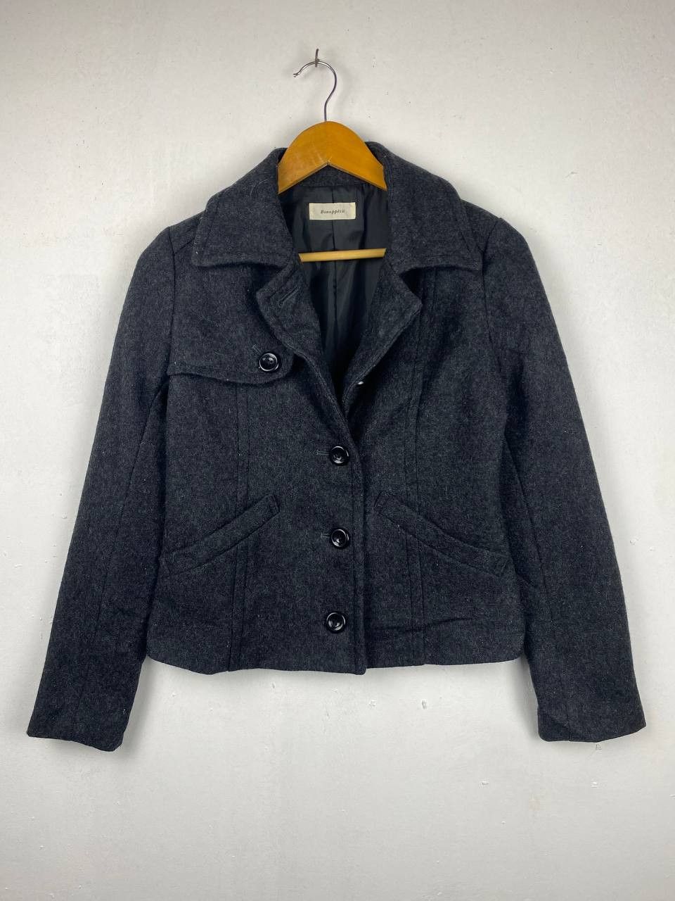 Japanese Brand japanese brands wool jacket nice design Size M / US 6-8 / IT 42-44 - 1 Thumbnail