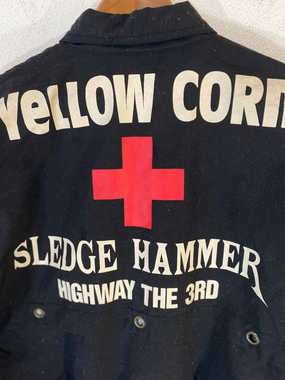 YELLOW CORN Yellow Corn Sledge Hammer Motorsport Jacket Nice Design Size US XL / EU 56 / 4 - 9 Thumbnail