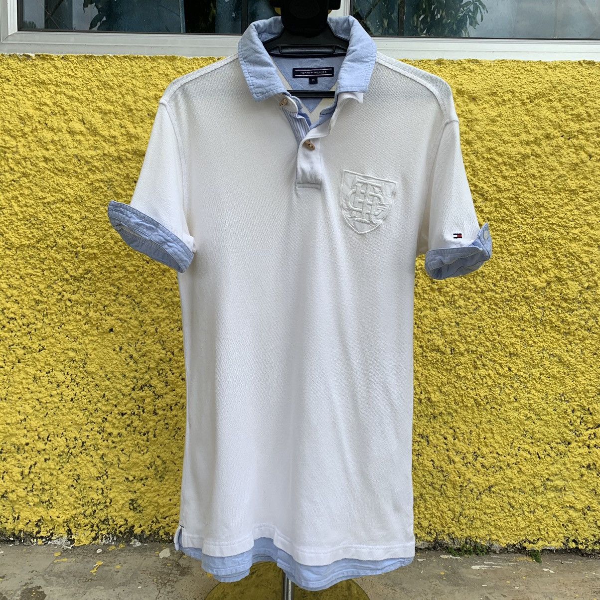 Tommy Hilfiger × Vintage Tommy Hilfiger polo Size US M / EU 48-50 / 2 - 1 Thumbnail