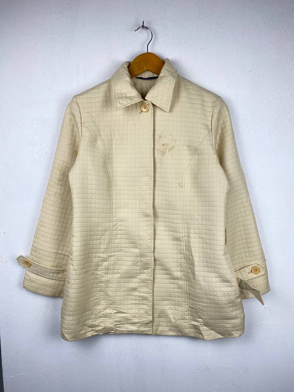 vintage japanese brands quilted jacket nice design