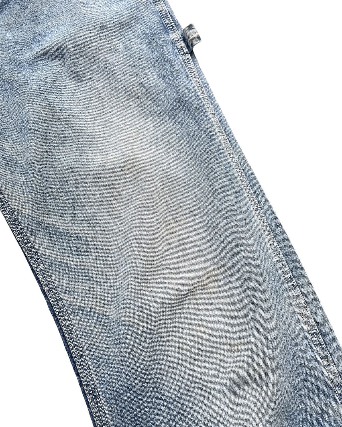 If Six Was Nine × Le Grande Bleu (L.G.B.) × Vintage Big Smith Vintage 70’s Carpenter Aging Faded Denim Size US 28 / EU 44 - 4 Thumbnail