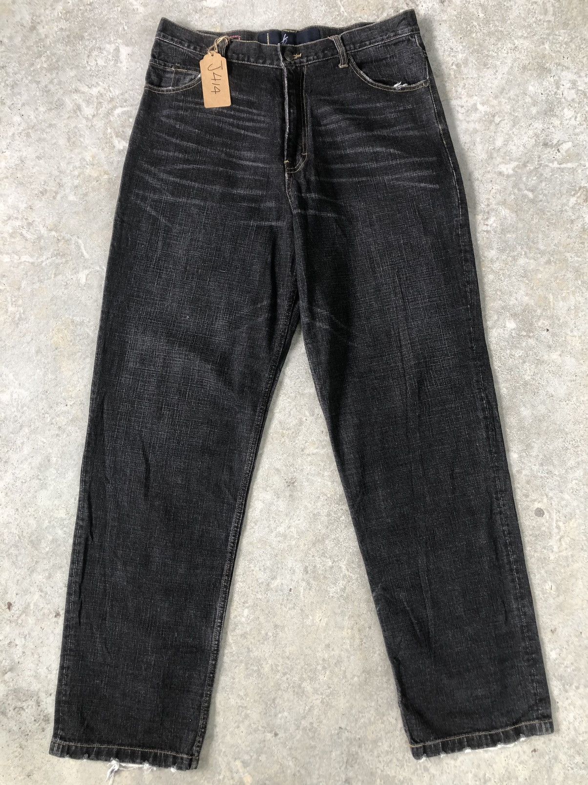 Karl Kani Japanese Karl Kani Embroidered Jeans Baggy Jeans Hip Hop Size US 35 - 2 Thumbnail