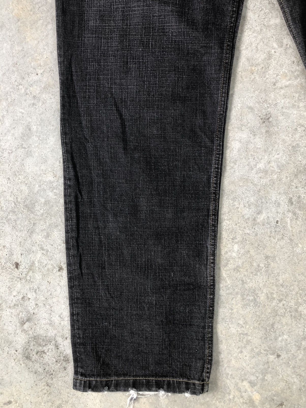 Karl Kani Japanese Karl Kani Embroidered Jeans Baggy Jeans Hip Hop Size US 35 - 6 Thumbnail