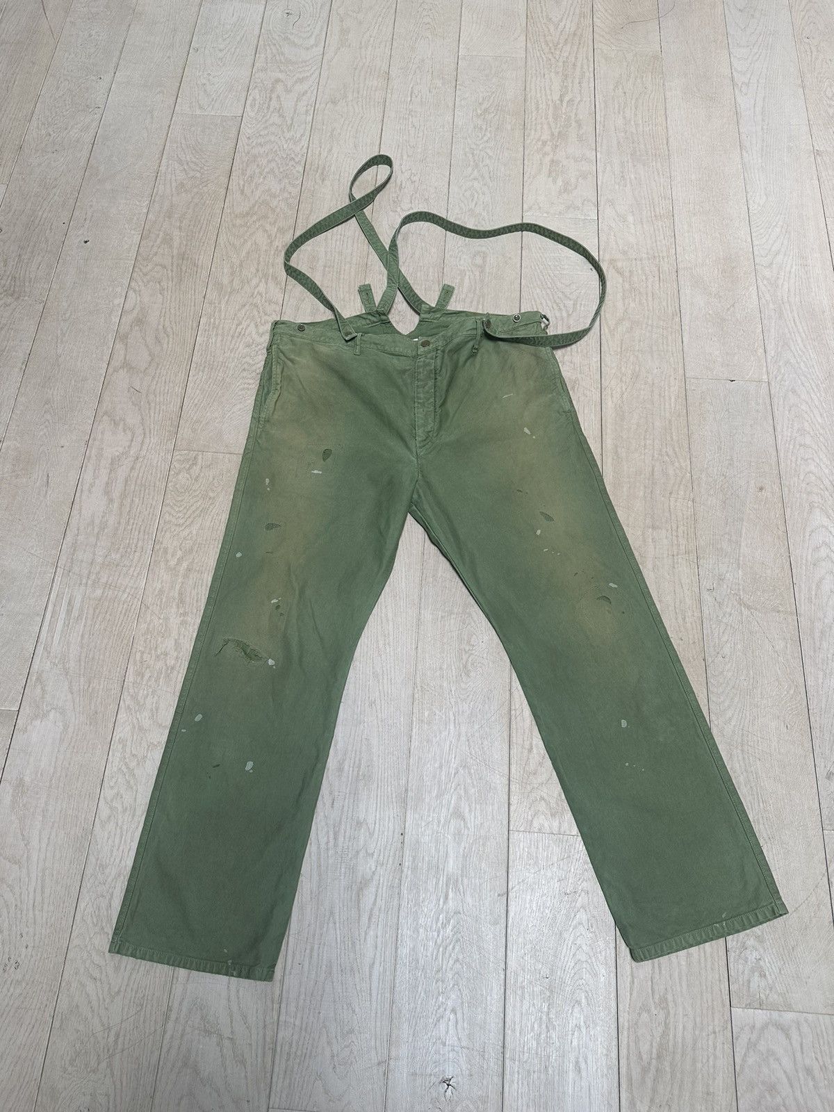 image of Rtp$2500 Size 5 Visvim Pants in Green, Men's