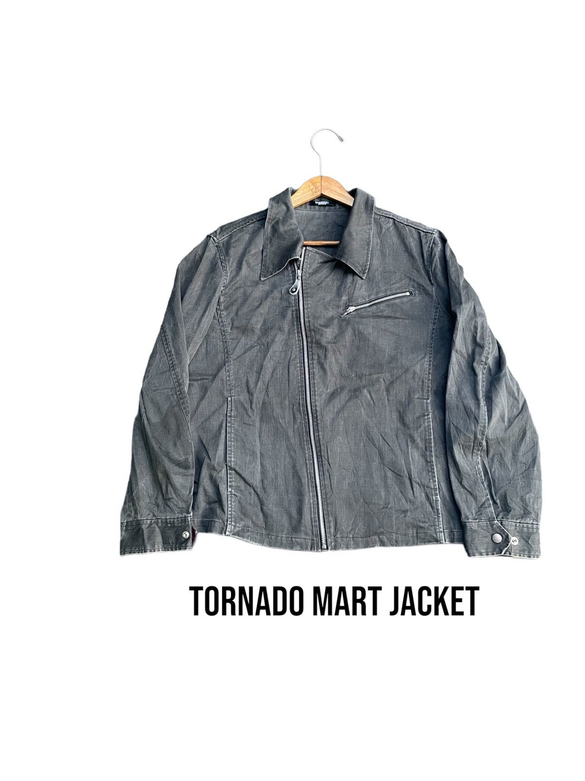 Tornado Mart Japanese Tornado Mart Sun Faded Wash Jacket Size US M / EU 48-50 / 2 - 6 Thumbnail