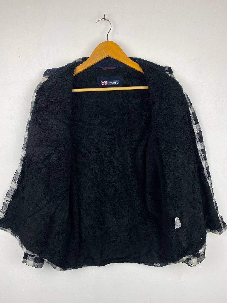 Kangol kangol shadow plaid flannel jacket fleece lining nice design Size US M / EU 48-50 / 2 - 5 Thumbnail