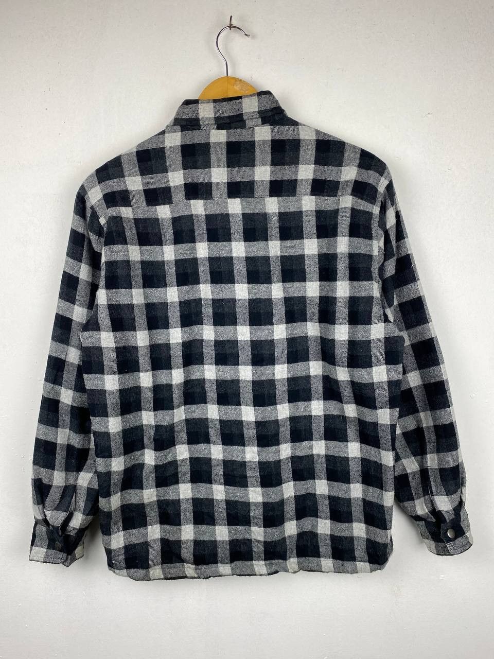 Kangol kangol shadow plaid flannel jacket fleece lining nice design Size US M / EU 48-50 / 2 - 8 Thumbnail