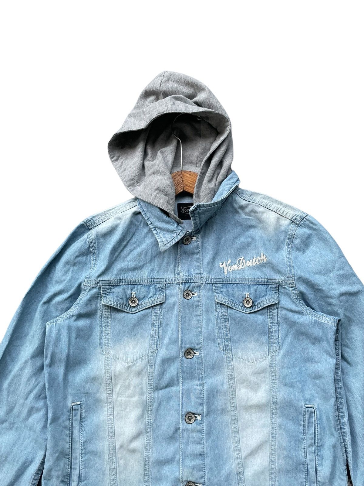 Von Dutch Von Dutch Hoodie Denim Jacket Size US M / EU 48-50 / 2 - 7 Thumbnail