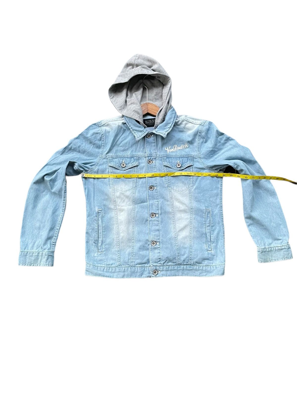 Von Dutch Von Dutch Hoodie Denim Jacket Size US M / EU 48-50 / 2 - 3 Thumbnail